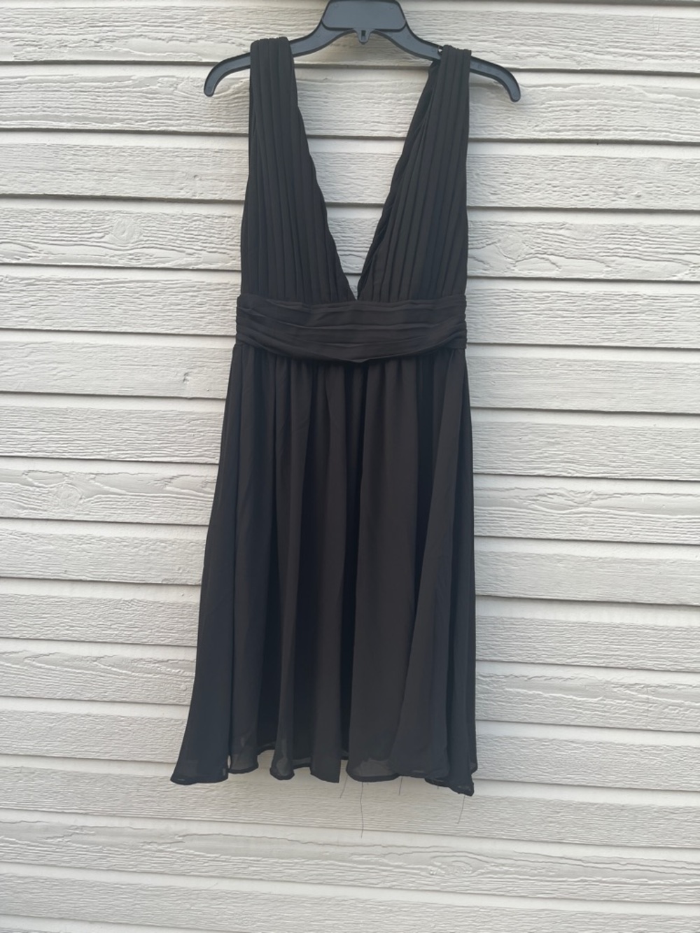 Love By Design Black Backless Dress